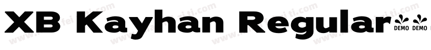 XB Kayhan Regular字体转换